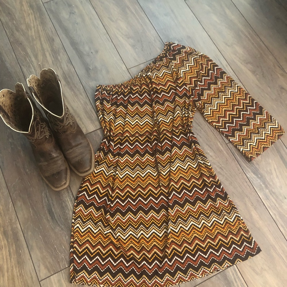 Off the shoulder dress